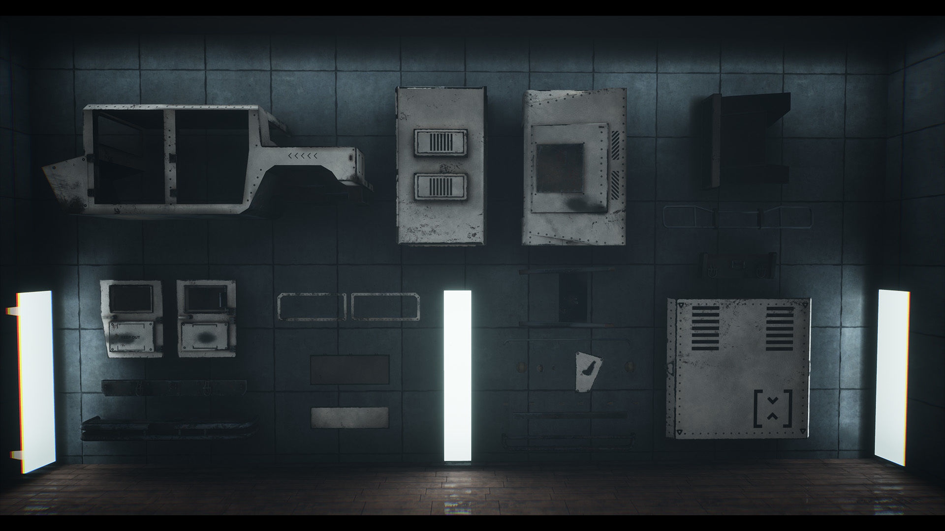 Custom Military Vehicles - CMVEE - Part A Low-poly 3D model_3