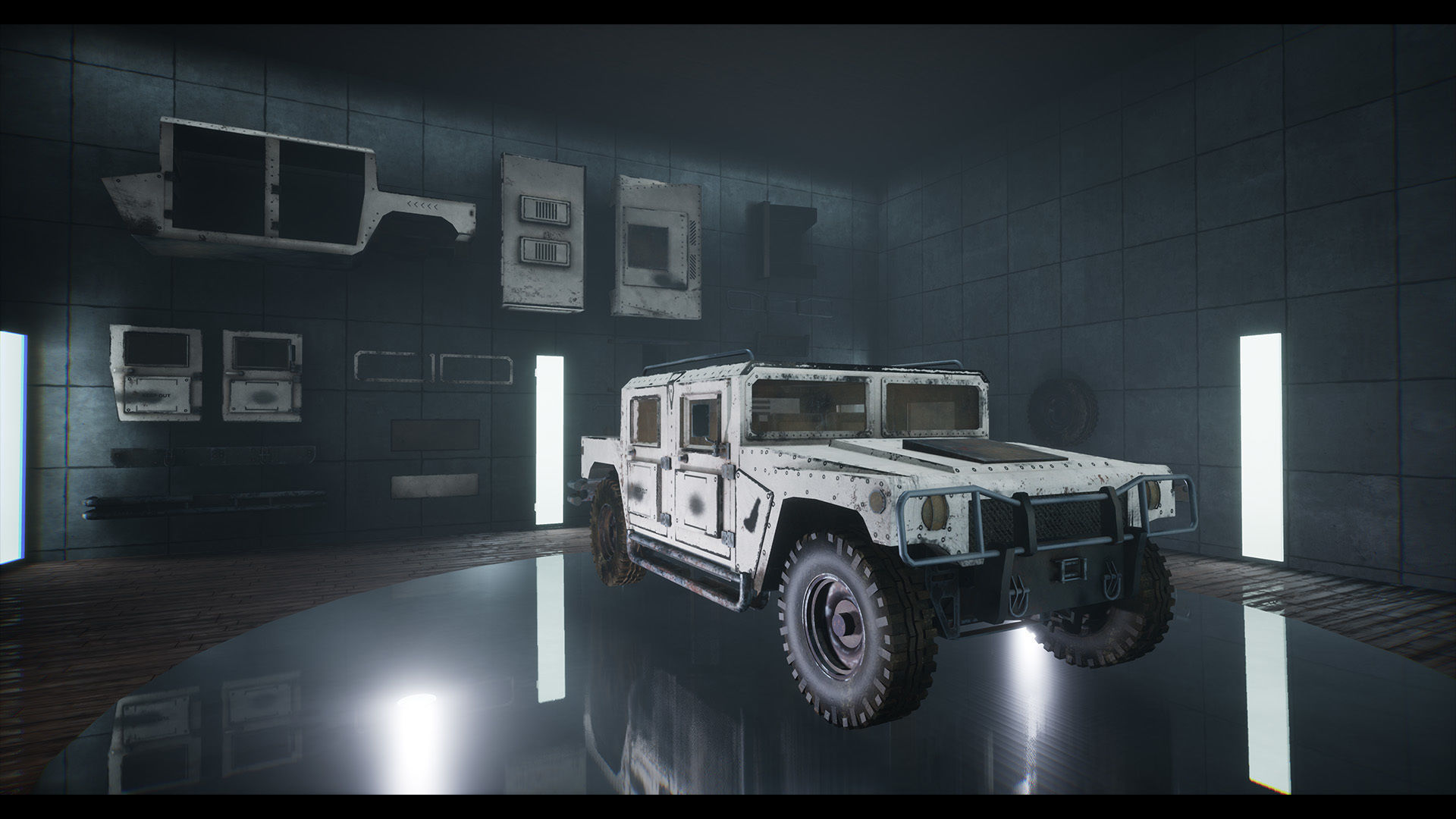 Custom Military Vehicles - CMVEE - Part A Low-poly 3D model_2