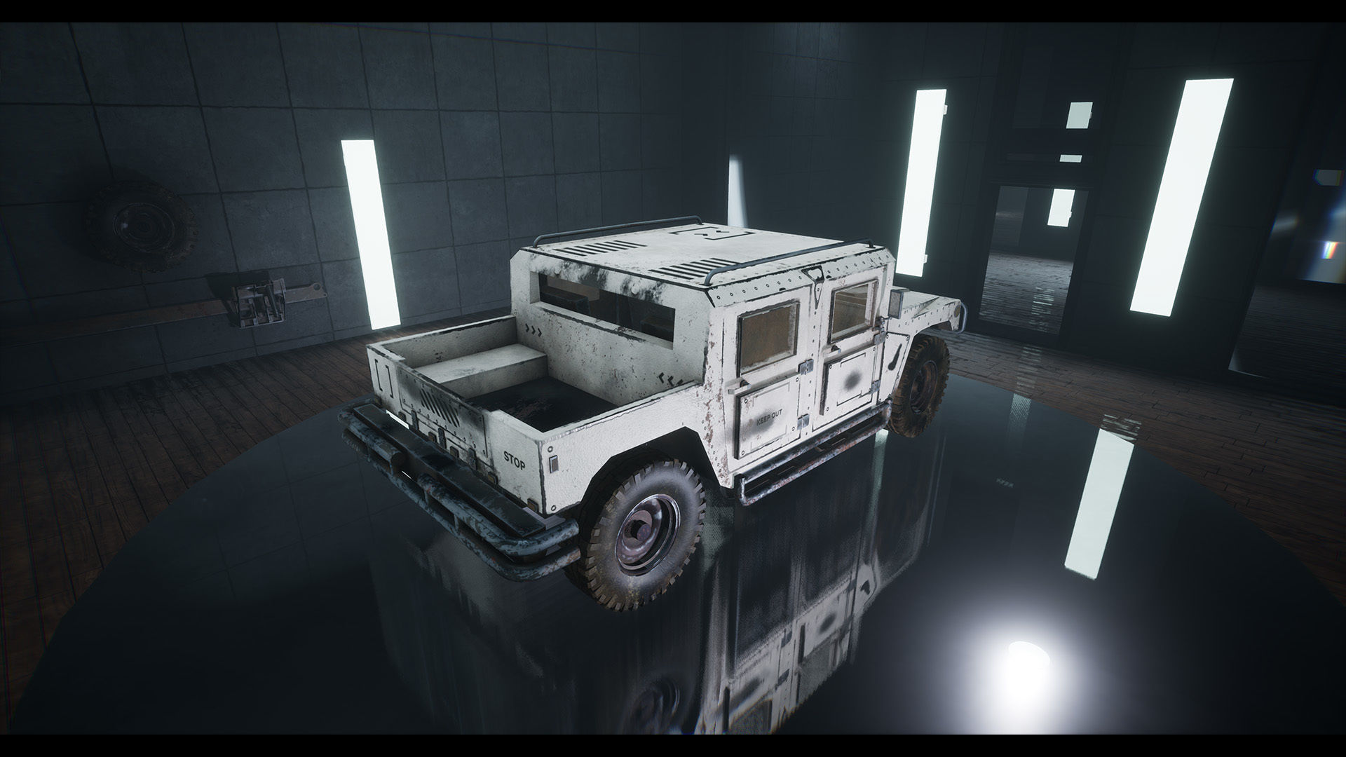 Custom Military Vehicles - CMVEE - Part A Low-poly 3D model_6