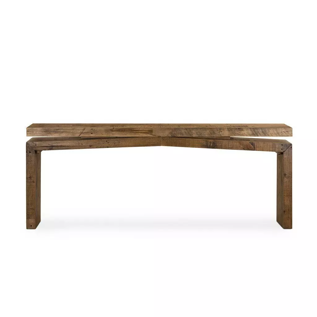 Matthes Console in Rustic Natural skp 2020 3D model_0