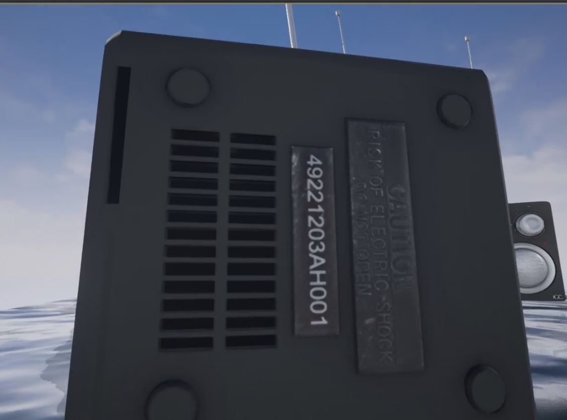 JGC Radio Rigged and Animated 3D model_16