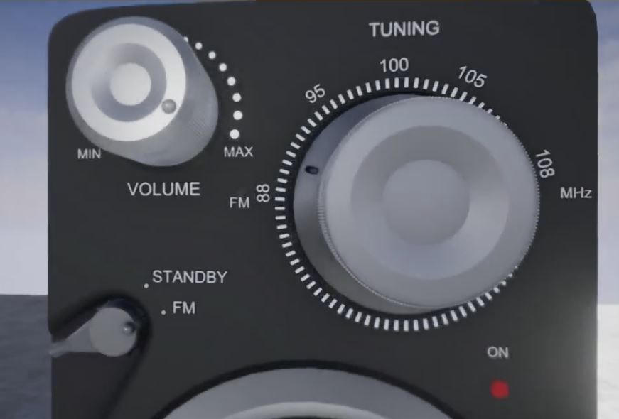 JGC Radio Rigged and Animated 3D model_5