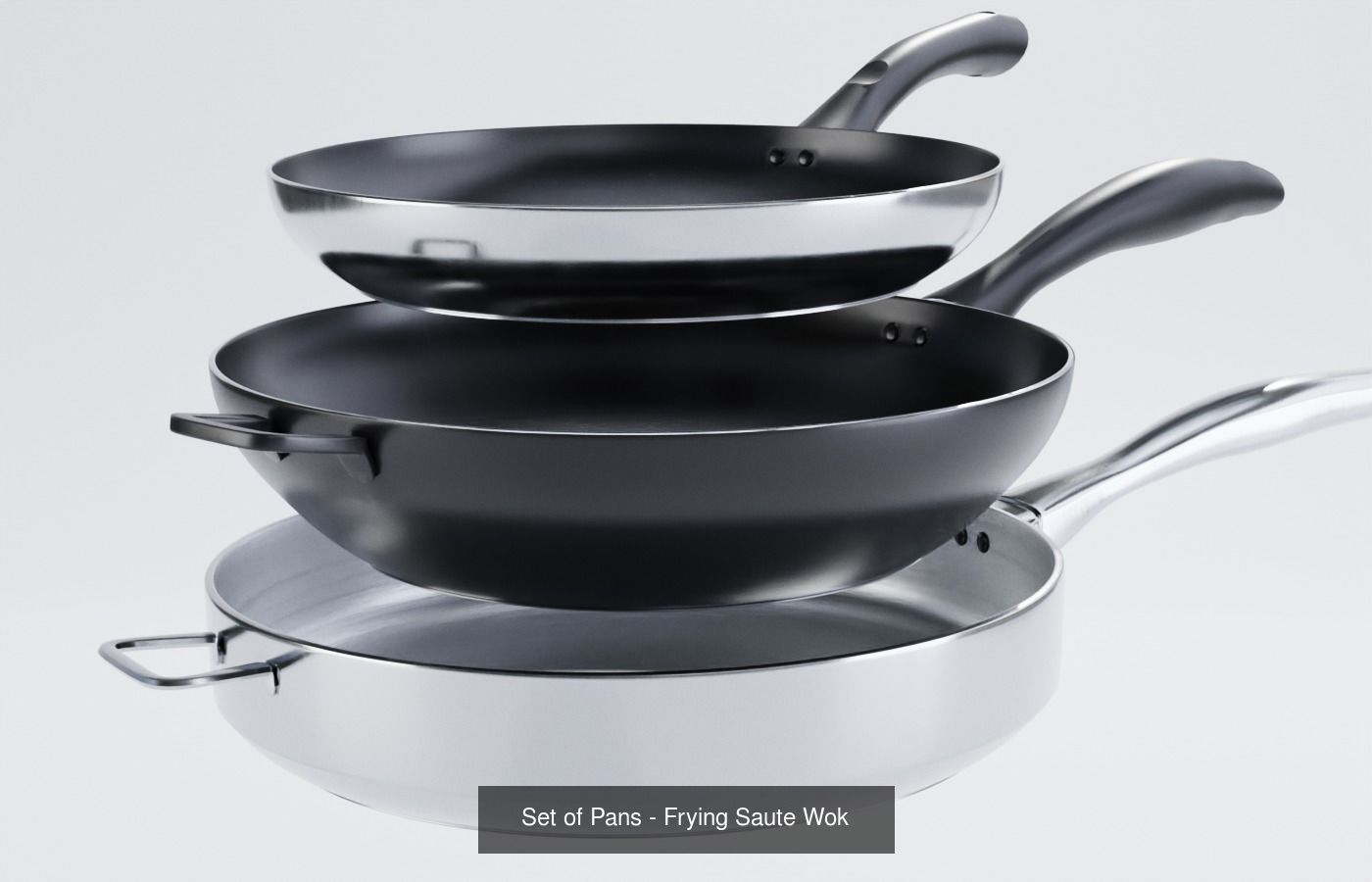 High Quality Collection of Kitchen Assets for Interior - 3D Pack _7