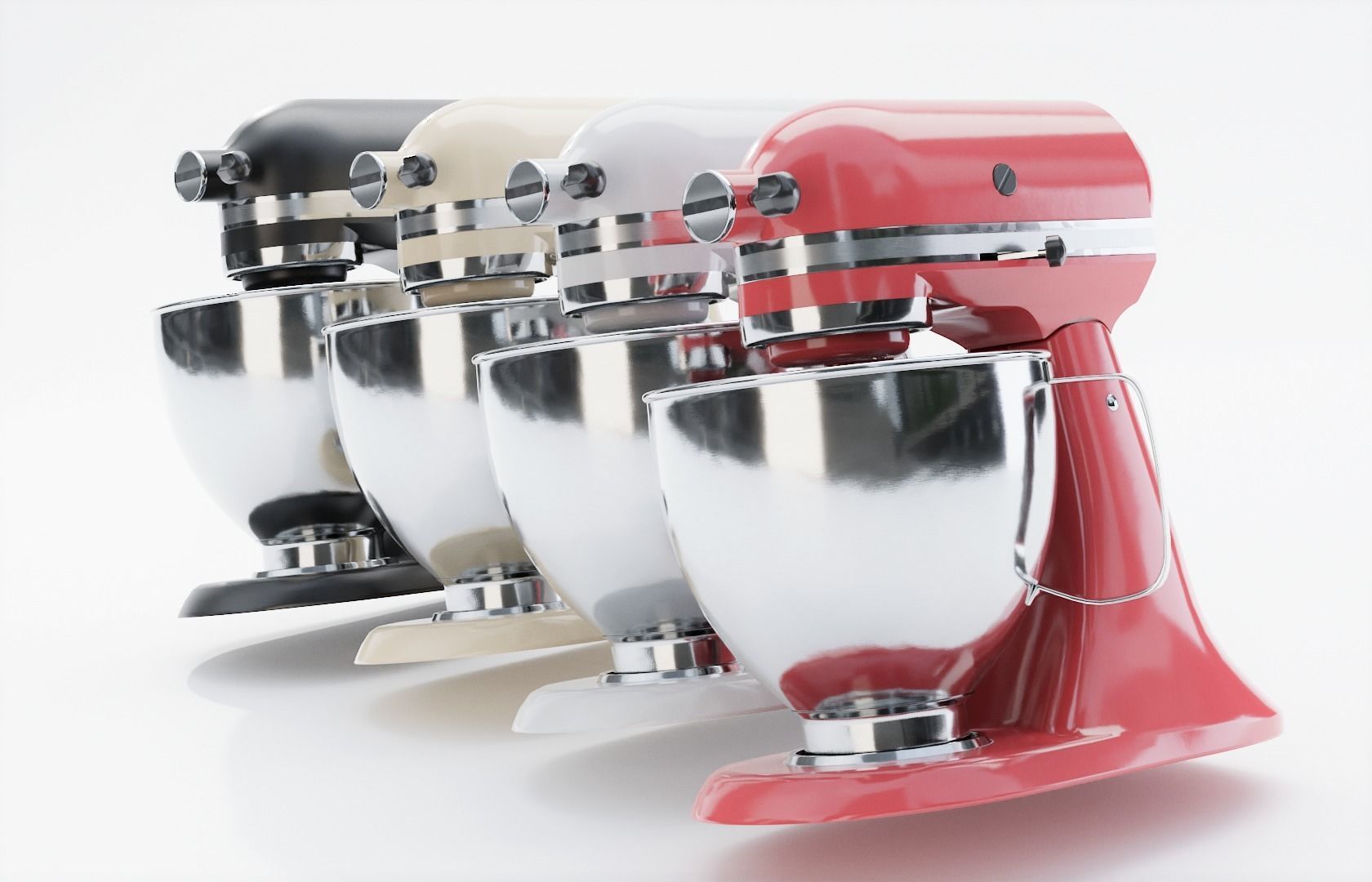 High Quality Collection of Kitchen Assets for Interior - 3D Pack _6