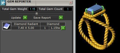 Four Tentacles Ring 3D print model_6