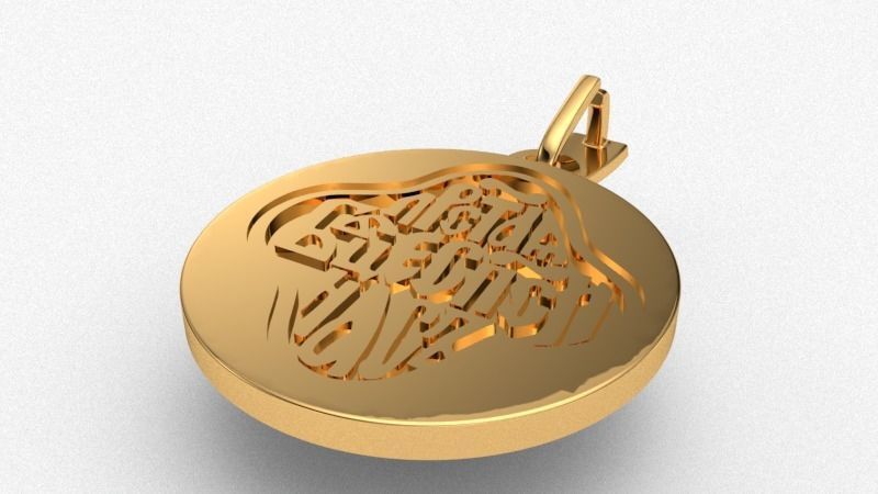 Kazan Icon of the Mother of God 3D print model_2