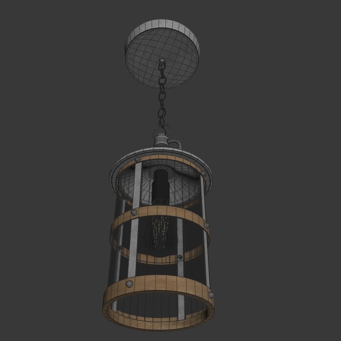 Hinkley Hanging Lantern 3D model_4