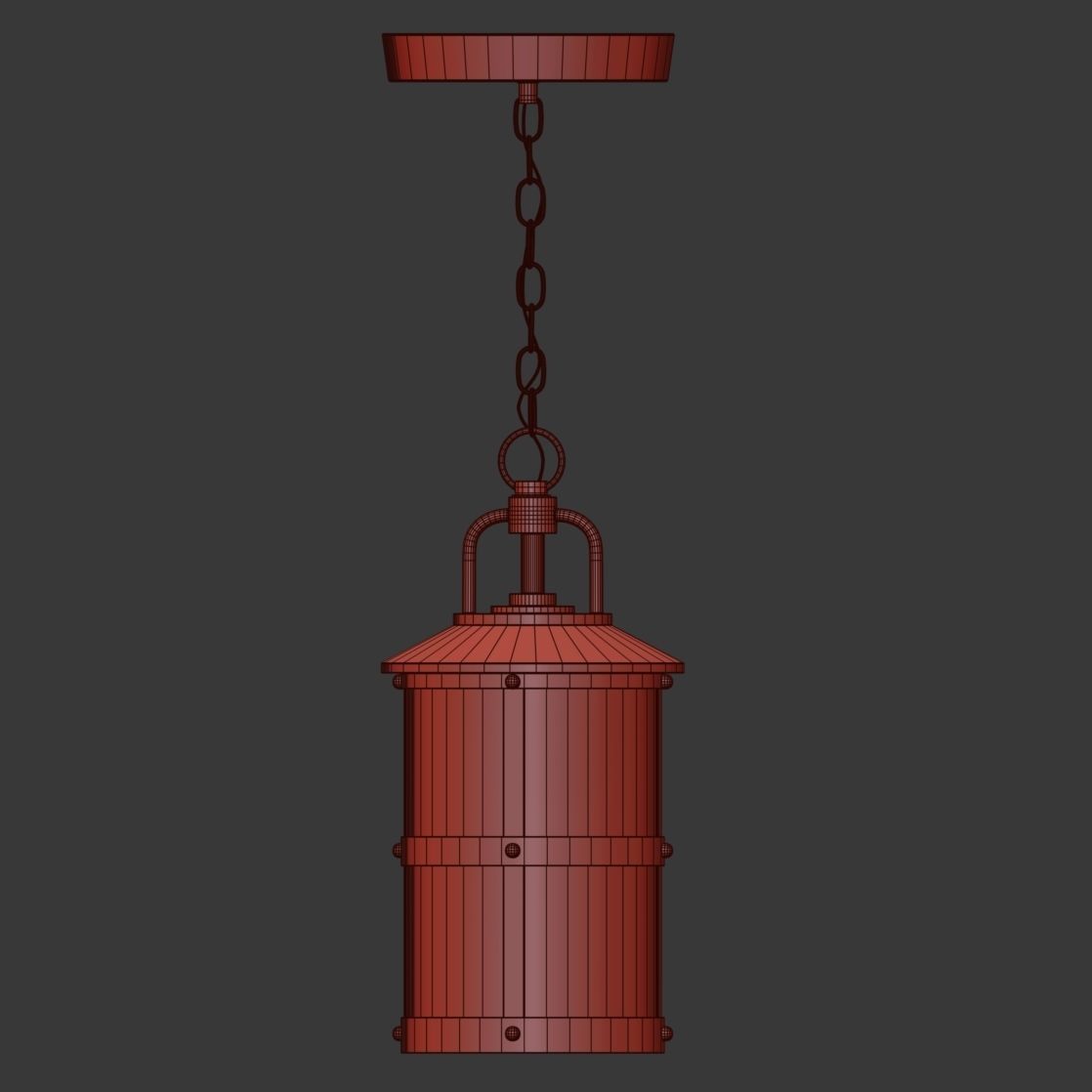 Hinkley Hanging Lantern 3D model_7