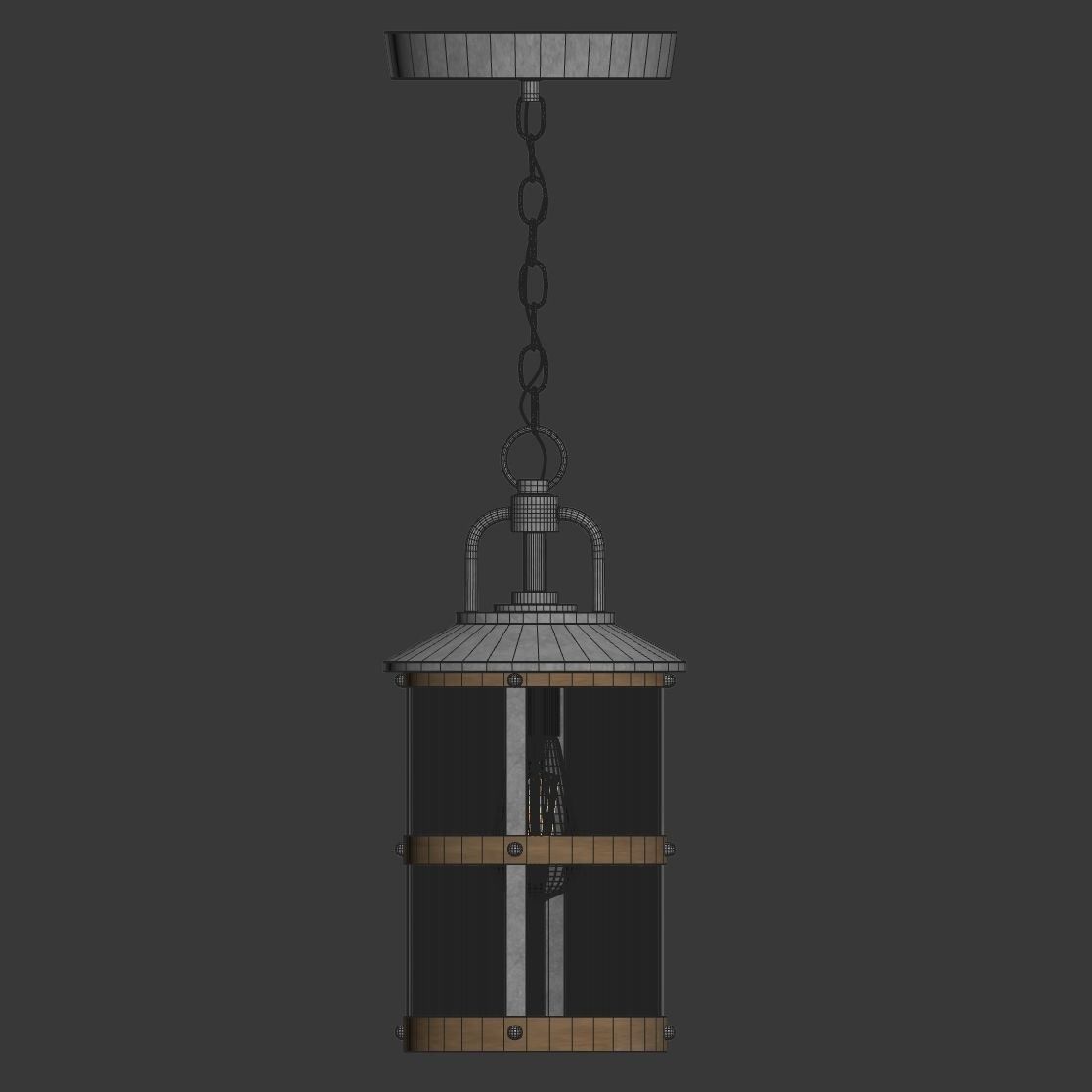 Hinkley Hanging Lantern 3D model_3