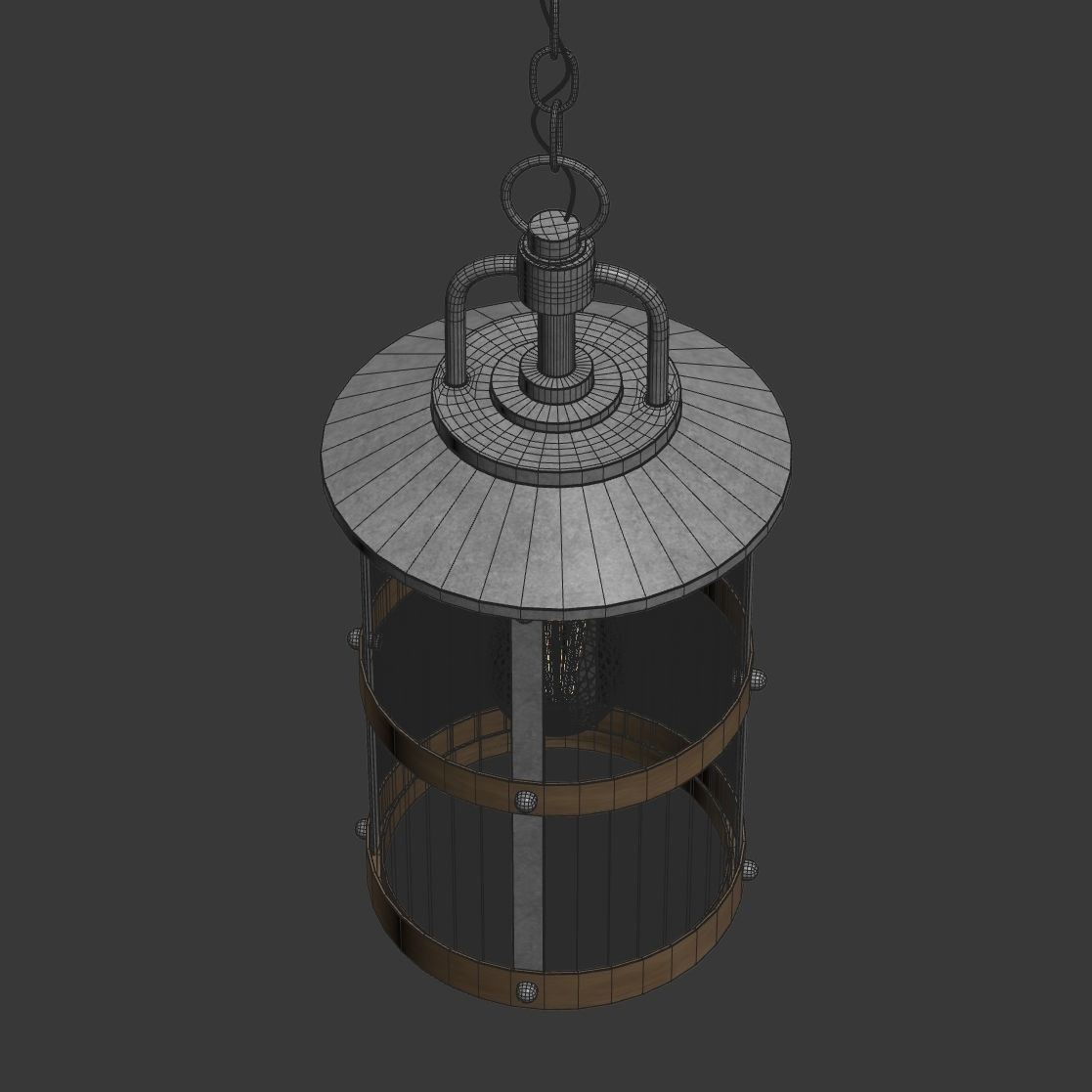 Hinkley Hanging Lantern 3D model_5