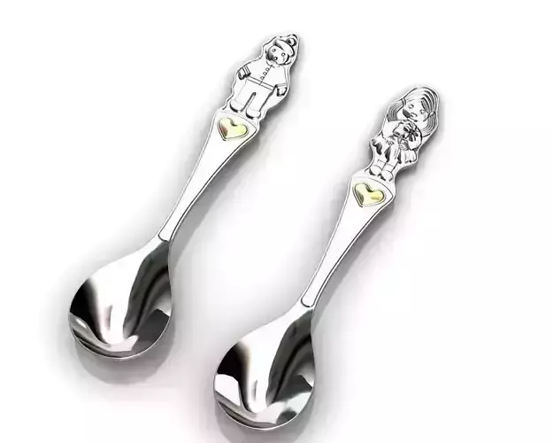The Silver Spoon for Children 3D print model