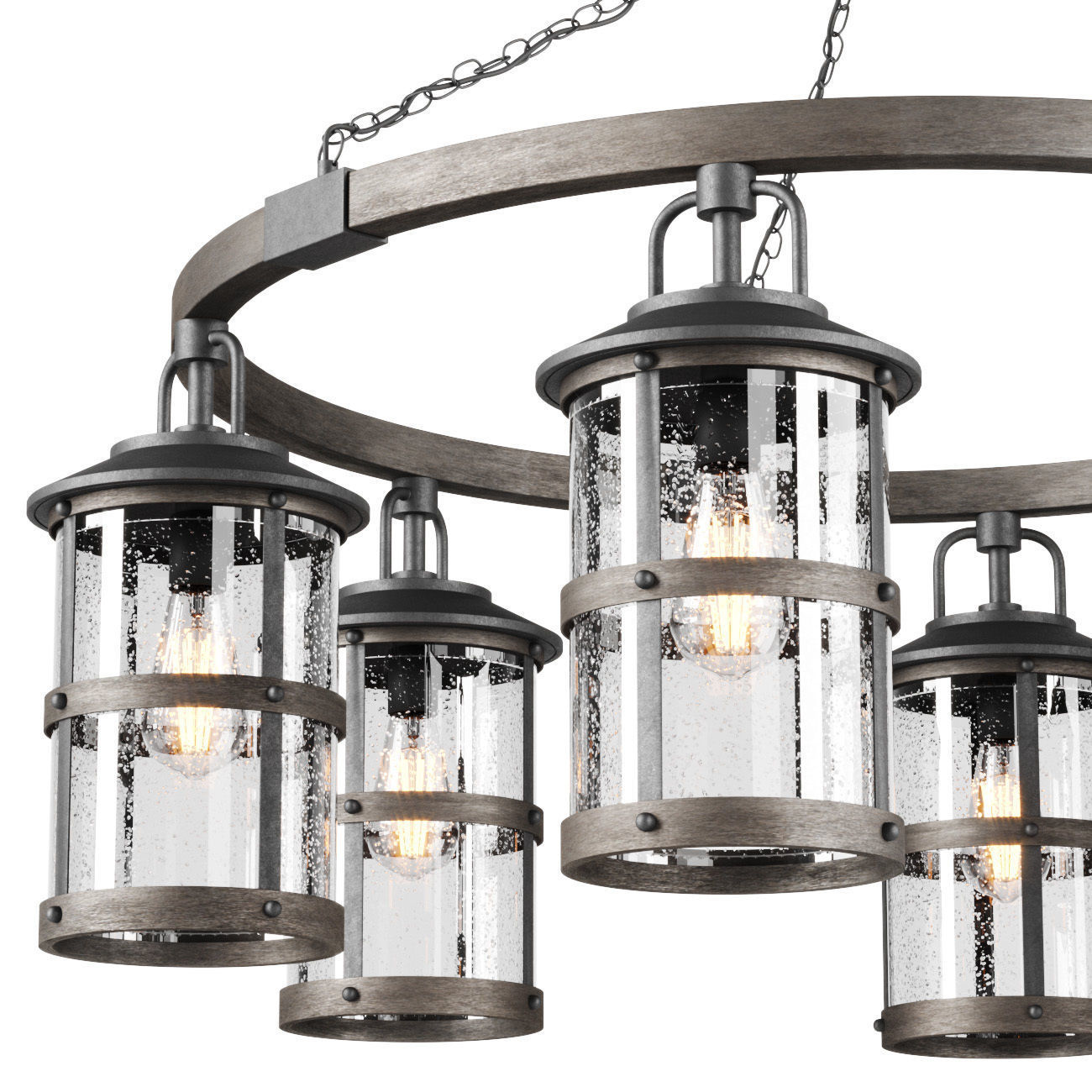 Hinkley Single Tier ceiling lamp 3D model_1
