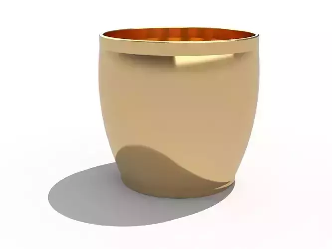3D Print Ready Cup High Quality with Smooth Form