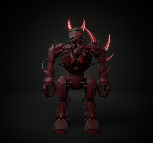 Red Devil The SoulBurner 3D model