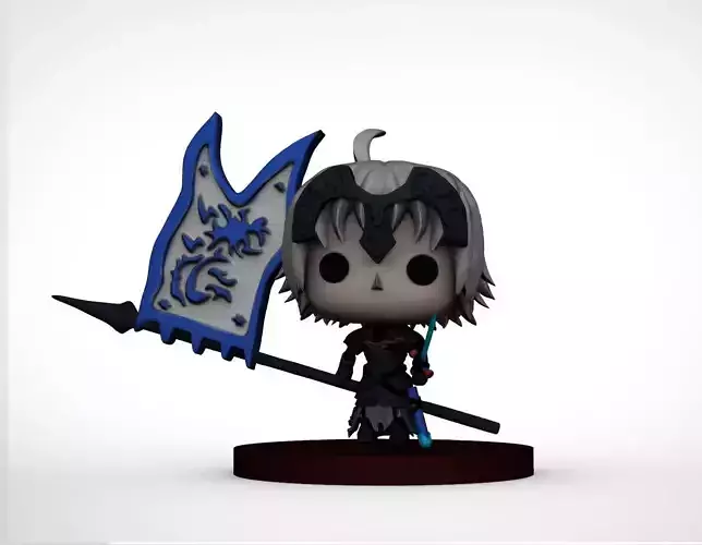 Jeanne D arc Alter Attack - Fate Grand Order