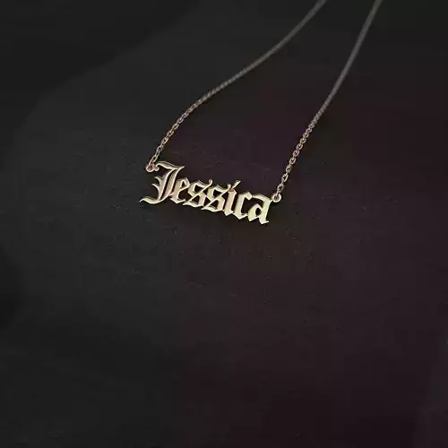 Name pendant Jessica