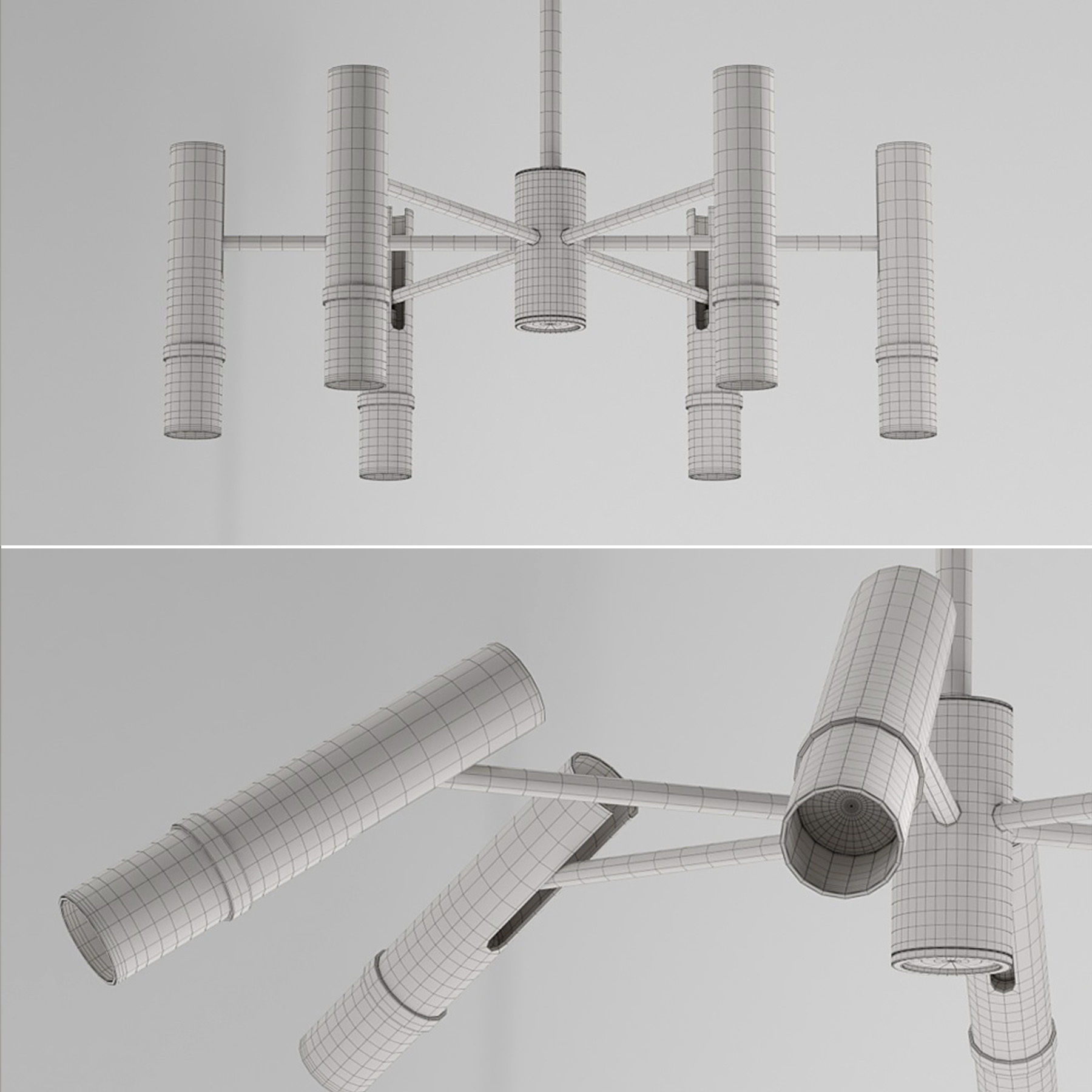 Lampatron React 7 lamps 3D model_3