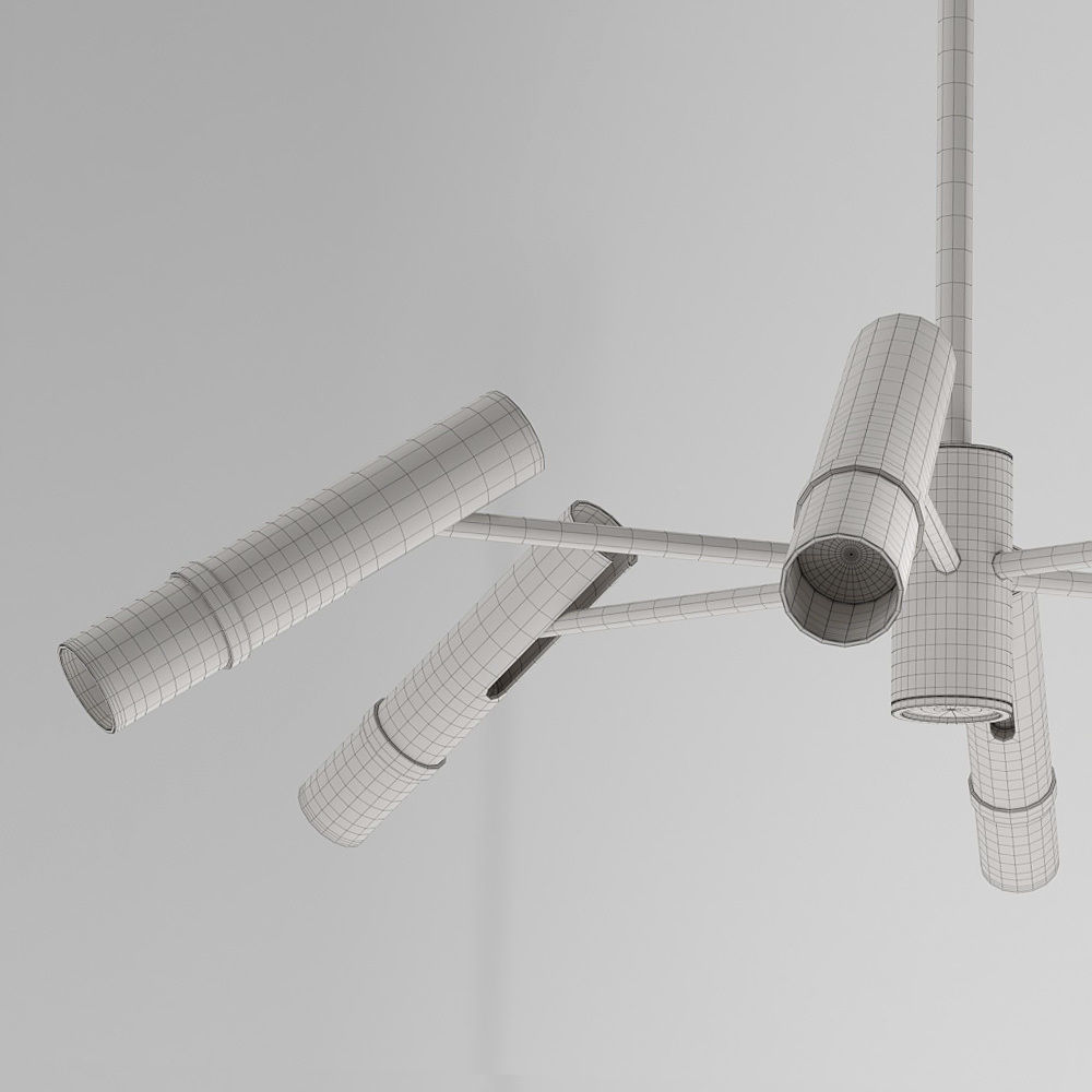 Lampatron React 7 lamps 3D model_4