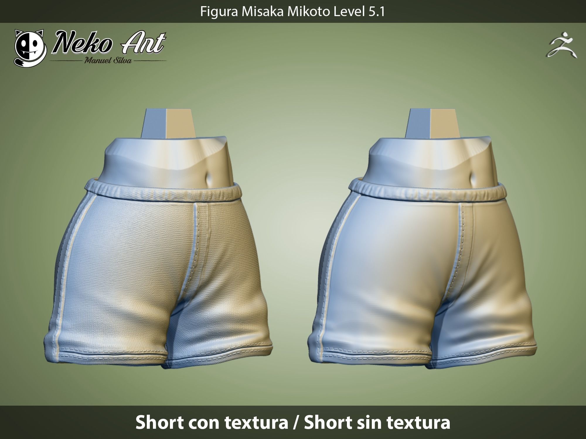 Misaka Mikoto - Figure Fan art 3D print model_6