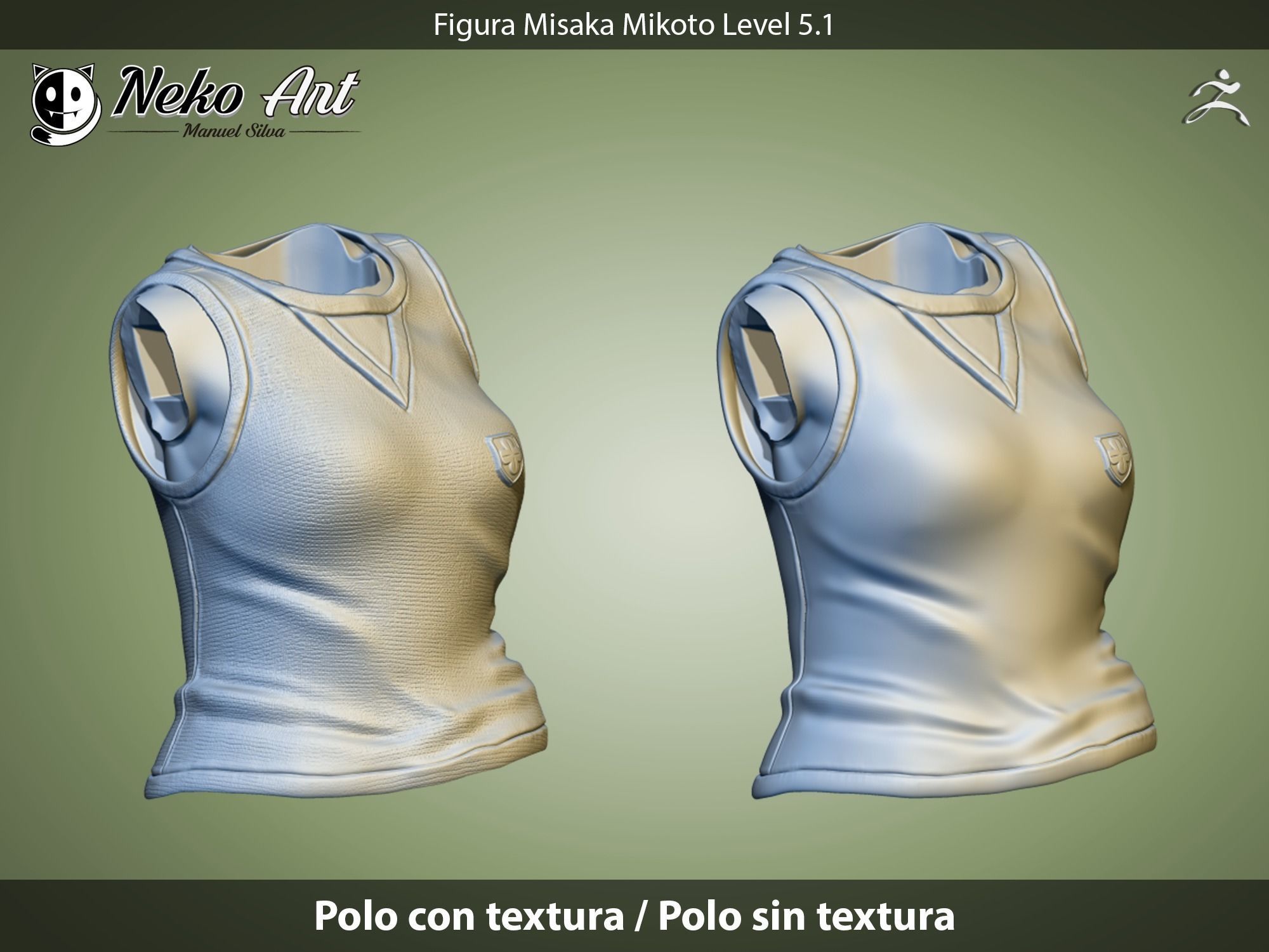 Misaka Mikoto - Figure Fan art 3D print model_8