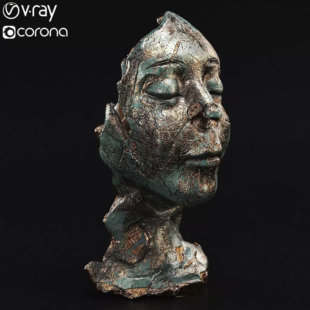 Face Sculpture 3D model_0