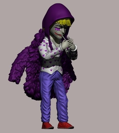 Corazon cartoon - One Piece 3D print model_5