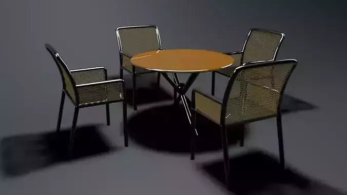chairs and table