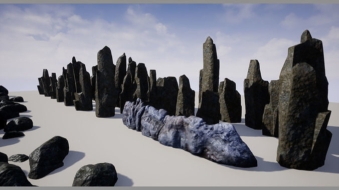 Realistic Rocks  Cliffs  Rock Groups Texture
