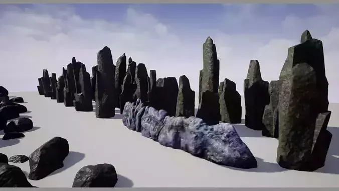 Realistic Rocks  Cliffs  Rock Groups