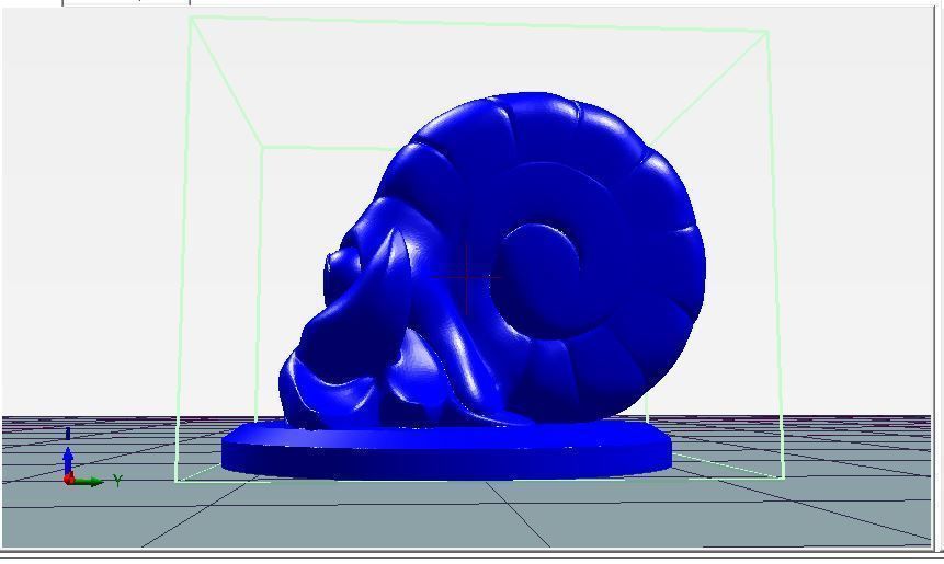 Omanyte Pokemon 3D print model_3