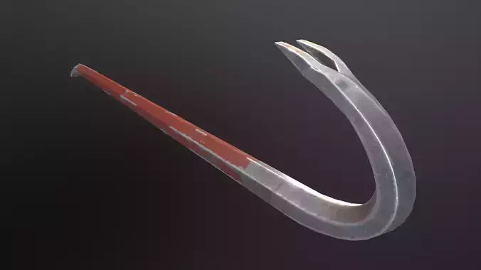 Crowbar Game Ready sword with wooden handle