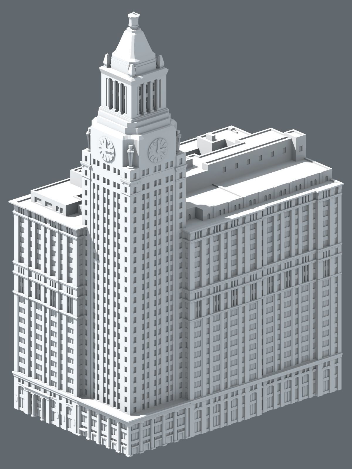 Consolidated Gas Building 3D print model_6