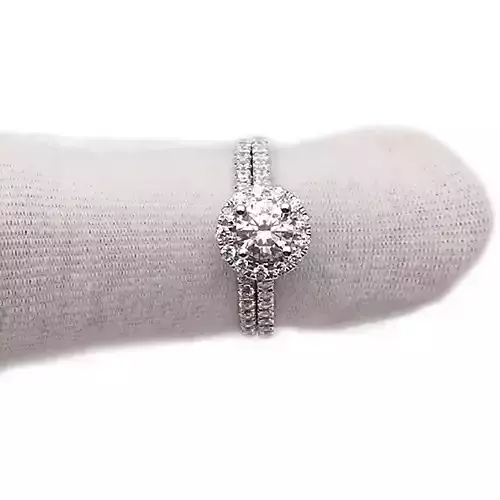 3DM Format White gold ring 3DM ring