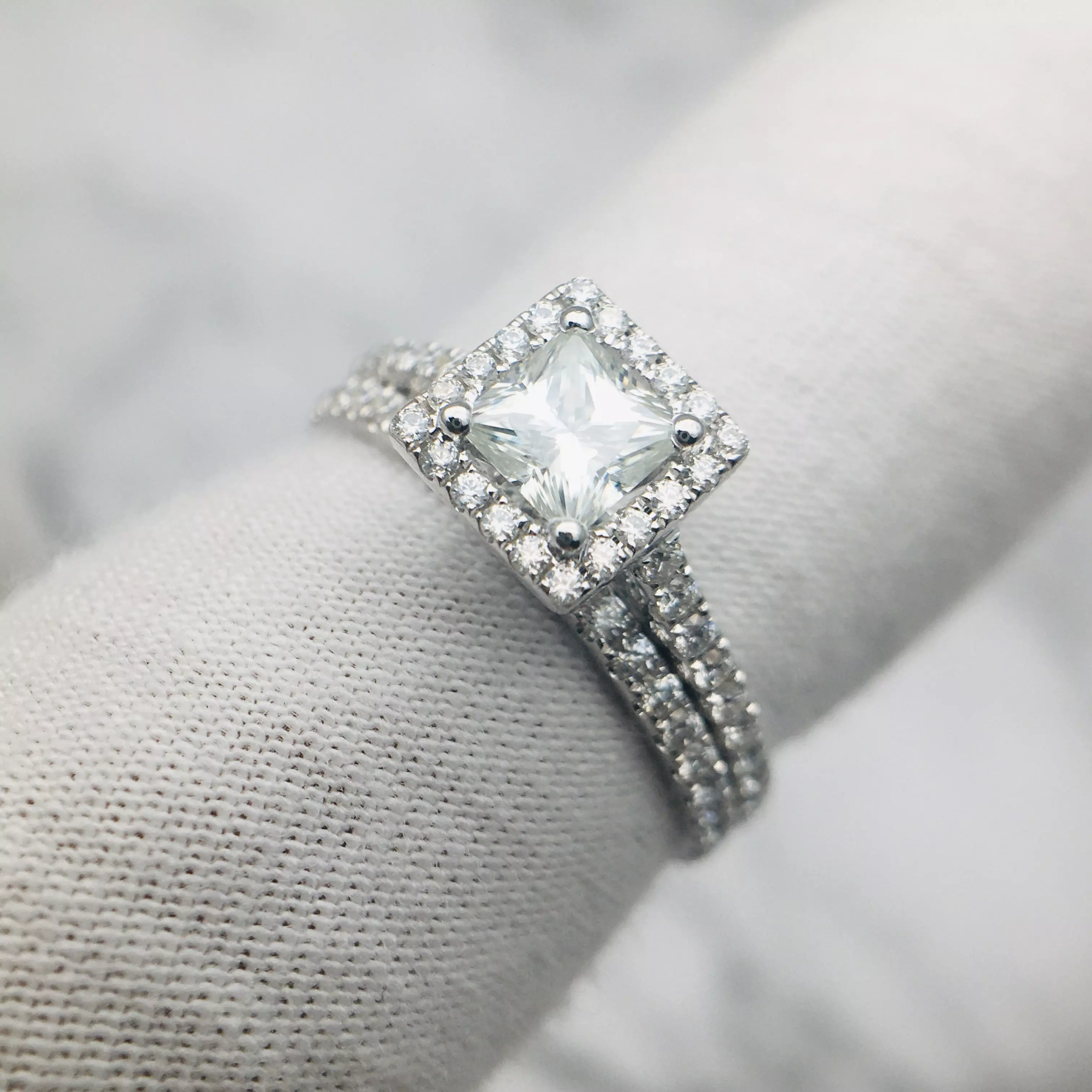 3DM Format White gold ring 3DM jewellery design course 3D print model