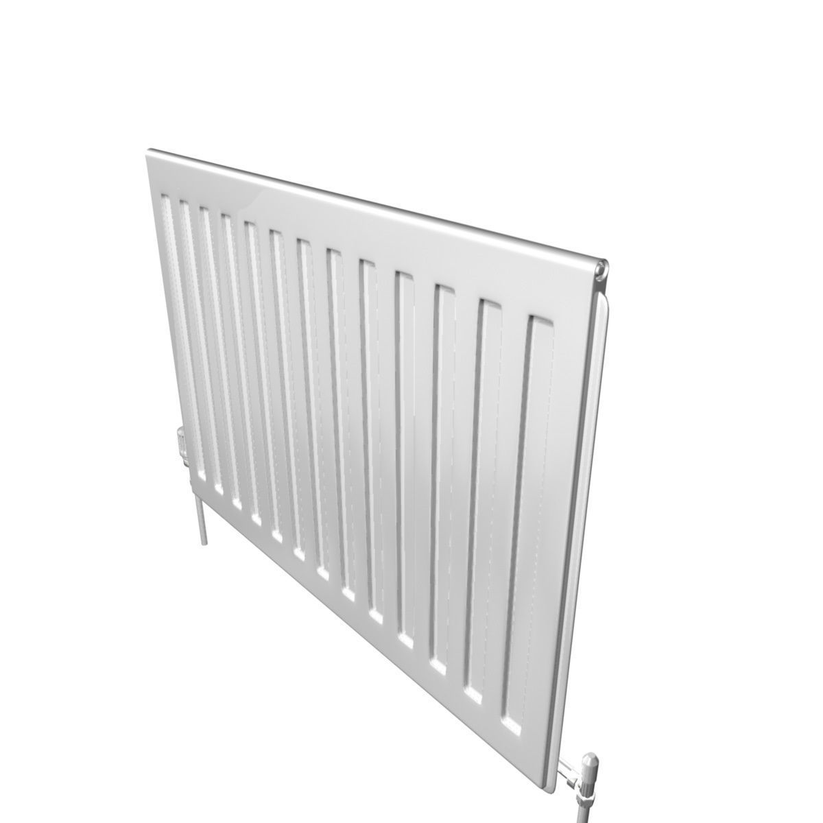 Radiator x 3D model_12