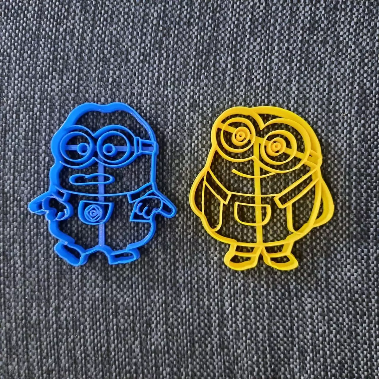 Minions x 2 Cookie Cutter 3D print model