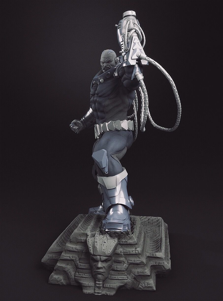 Apocalypse X-Men 3Dprint Model  3D print model_6