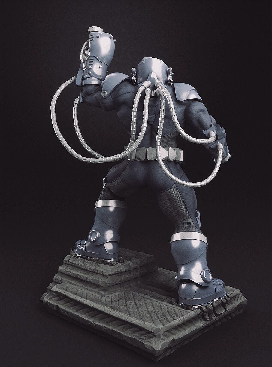 Apocalypse X-Men 3Dprint Model  3D print model_5