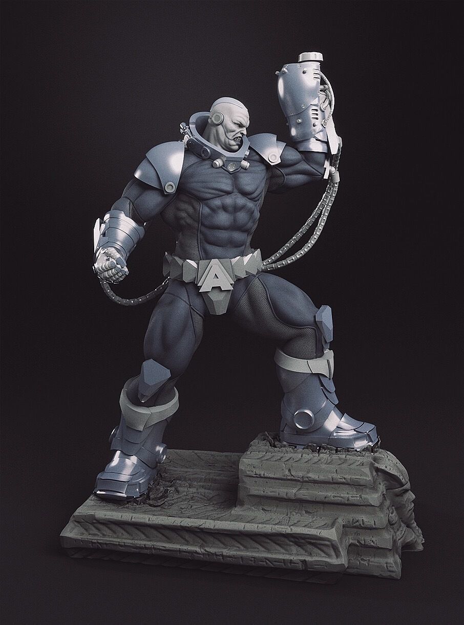 Apocalypse X-Men 3Dprint Model  3D print model_4