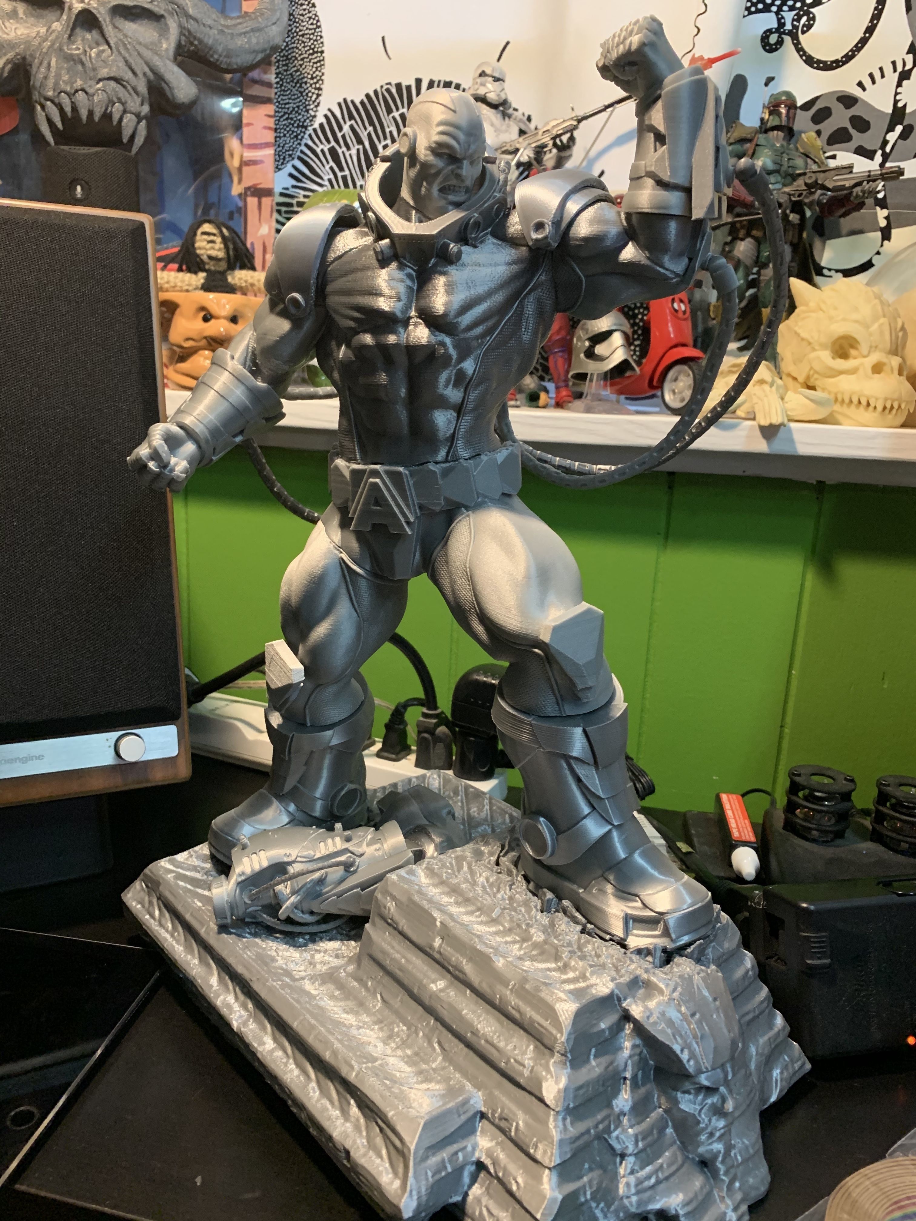 Apocalypse X-Men 3Dprint Model  3D print model_12