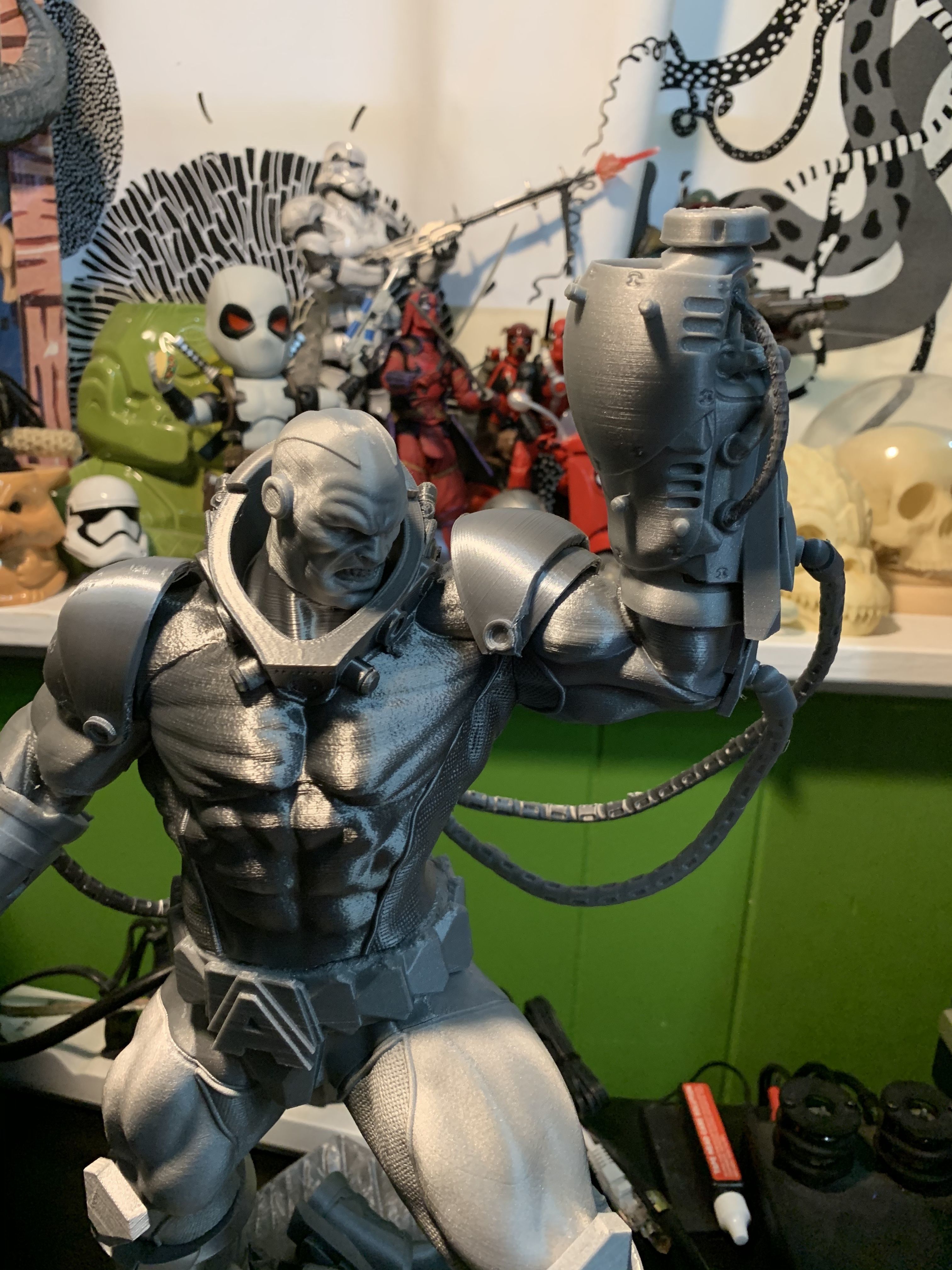 Apocalypse X-Men 3Dprint Model  3D print model_9