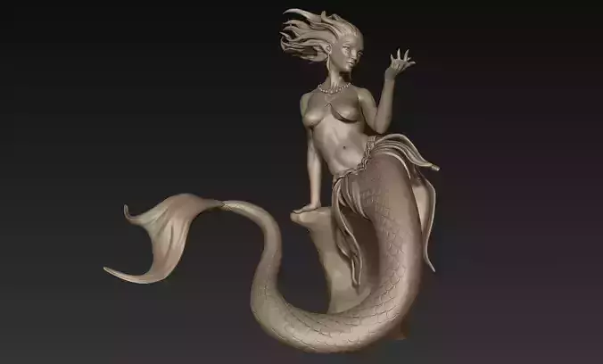 Mermaid Zbrush Sculpt