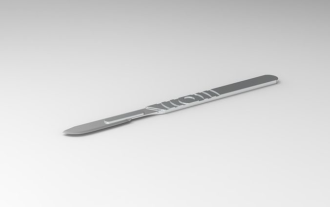 SURGERY SCALPEL 3D model