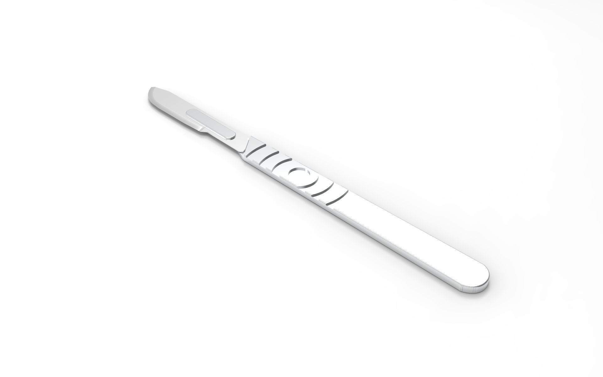 SURGERY SCALPEL 3D model_2