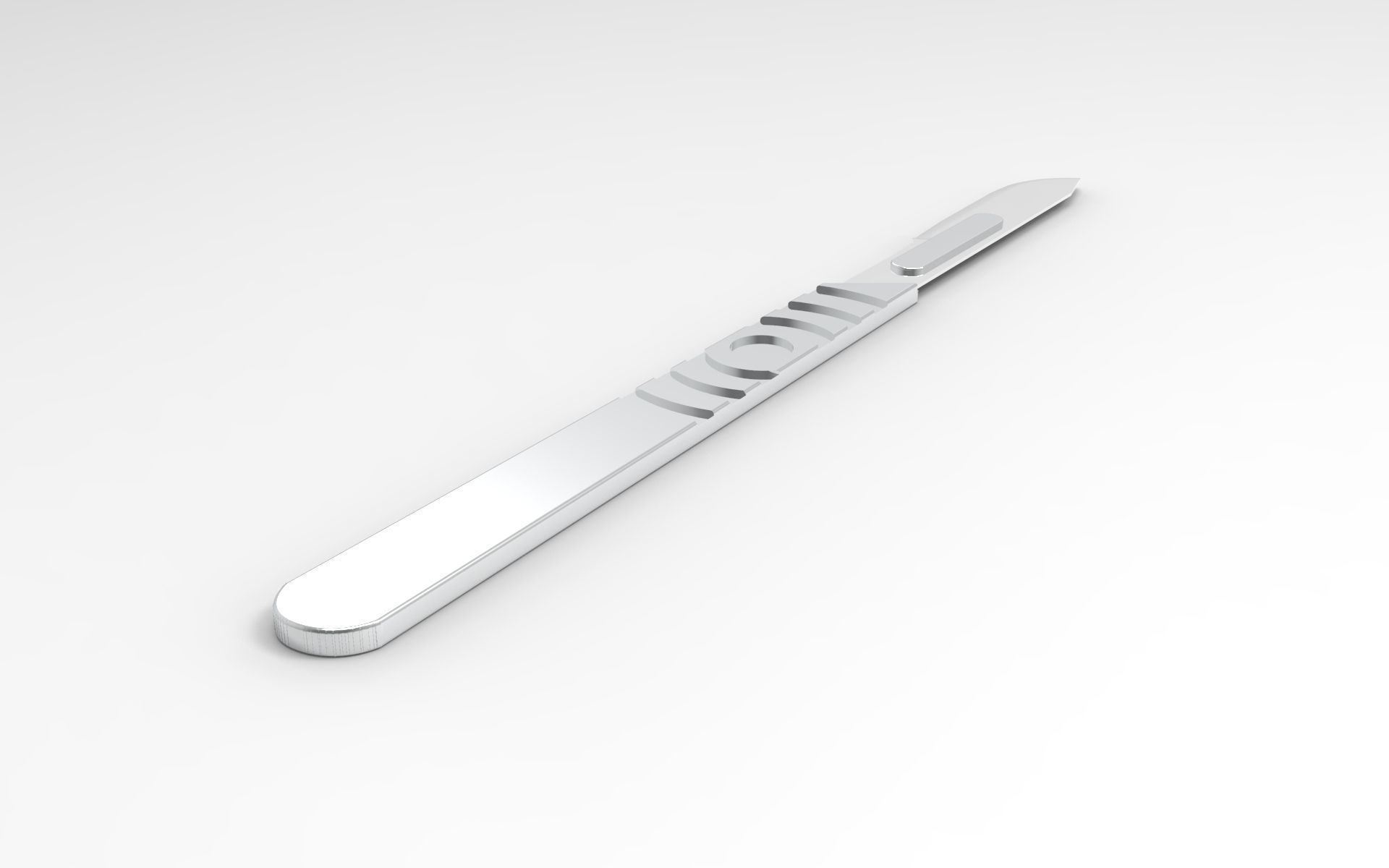 SURGERY SCALPEL 3D model_4