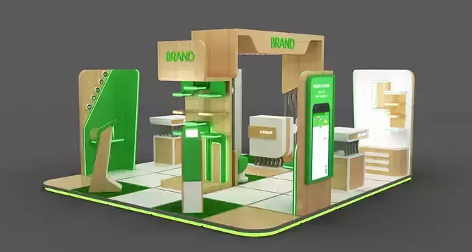 EXHIBITION STAND 5x5 meter