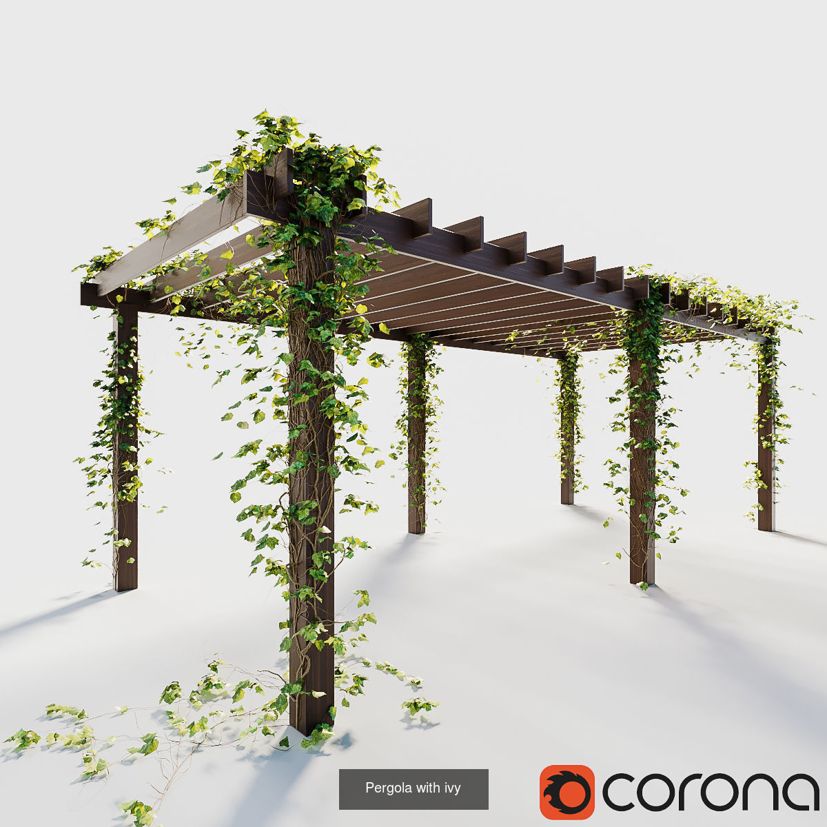 Pergolas collection table with flowers _4