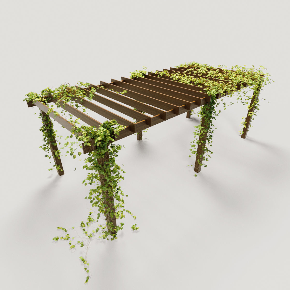 Pergolas collection table with flowers _5