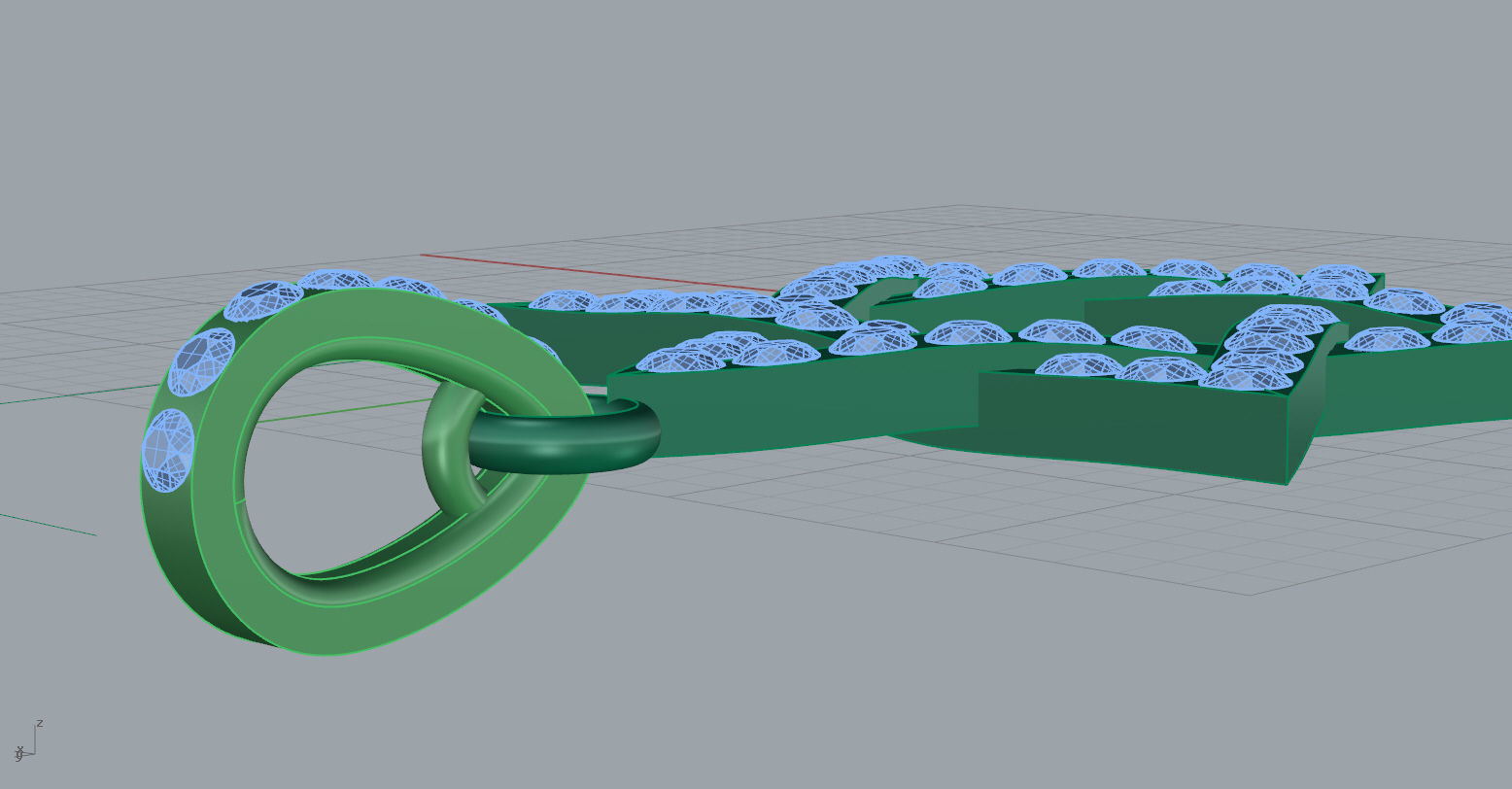 Star of David Pendant Jewish Symbol 3D print model_8