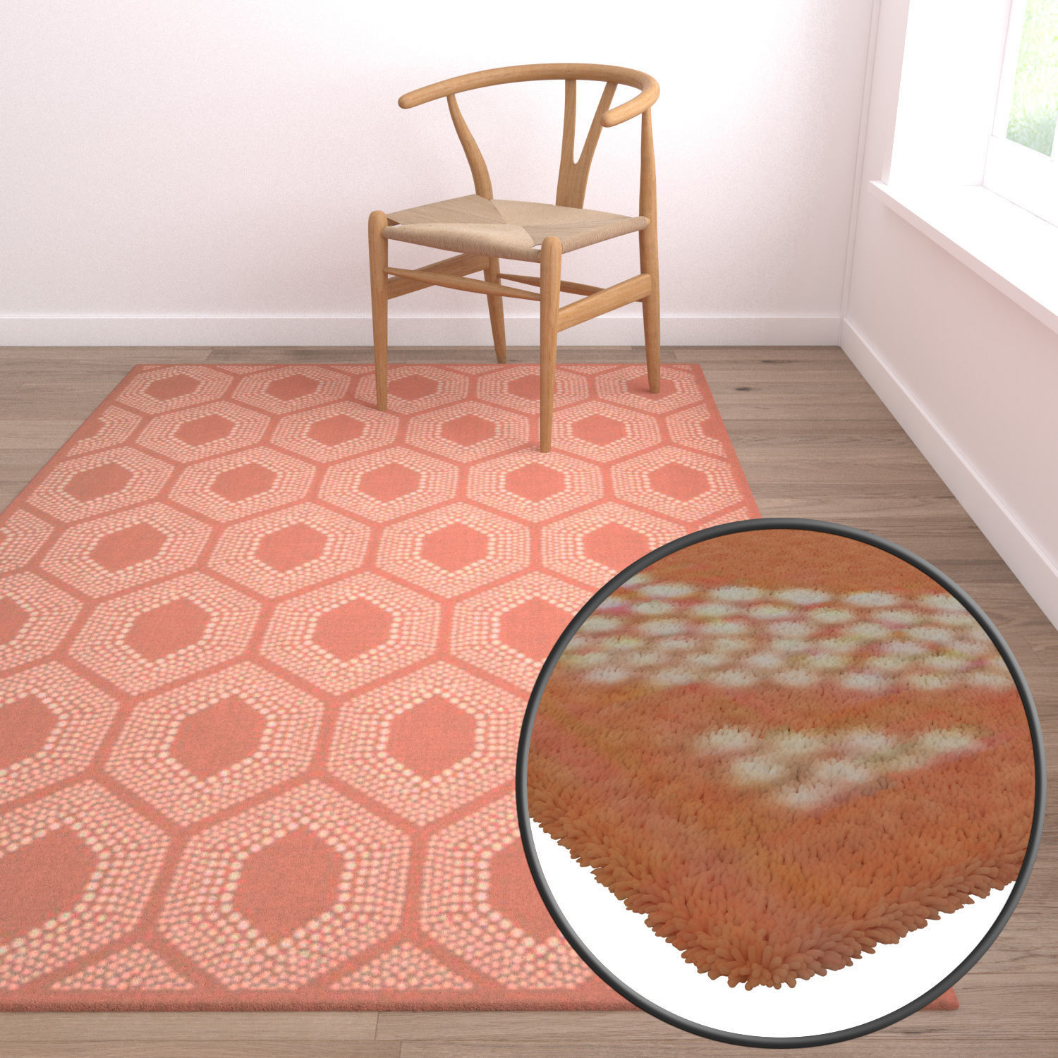 Rug Set 1093 3D model_5
